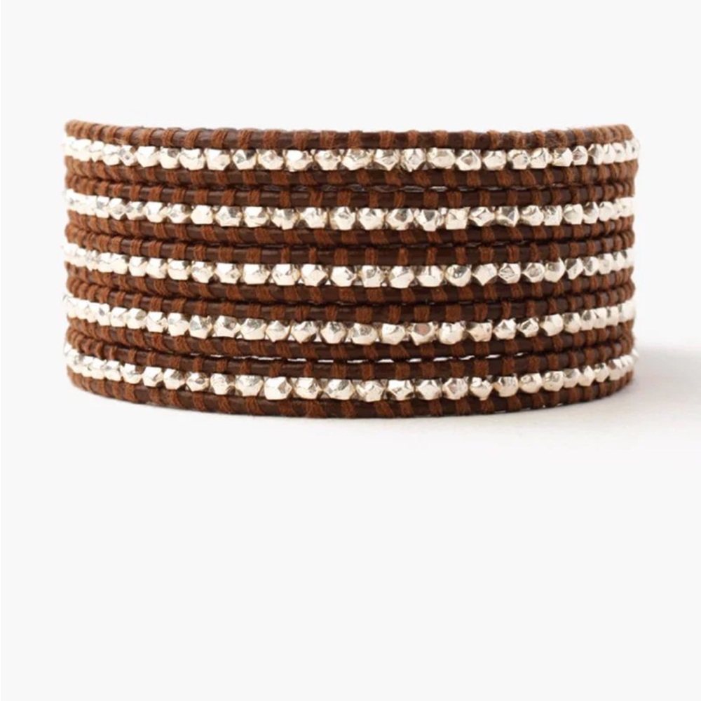 Chan Luu Brown Beaded Bracelet